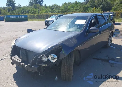 2010 Infiniti G37X from USA, damaged, VIN JN1CV6AR3AM456618